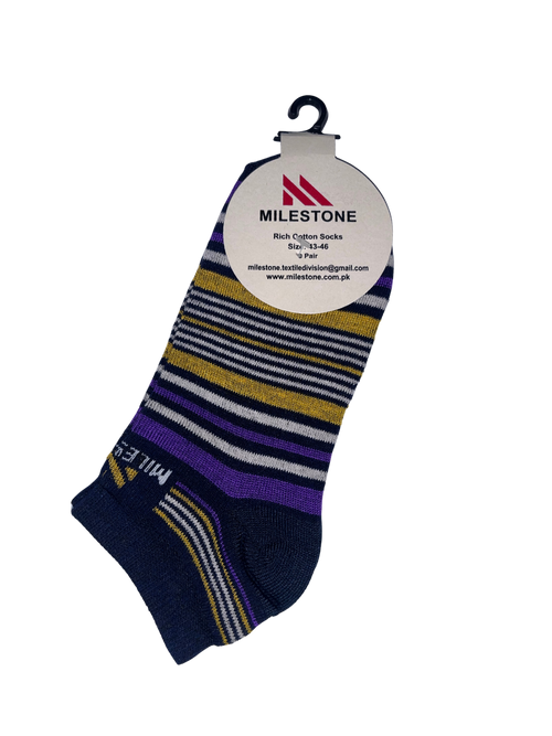 Ankle Sock - Retro Stripe